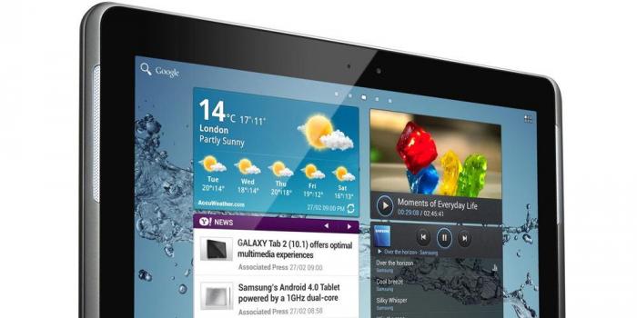 Αντικατάσταση συστήματος ή αναβοσβήνει το Samsung GT-P5100 Galaxy Tab για απλούς χρήστες Αναβοσβήνει το tablet Samsung Galaxy Tab 2 10