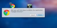 Απεγκατάσταση προγραμμάτων σε Mac OS X